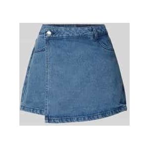 Korte jeans in wikkellook, model 'NOAMI'