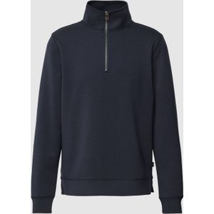 Sweatshirt met opstaande kraag, model 'Sebastian'