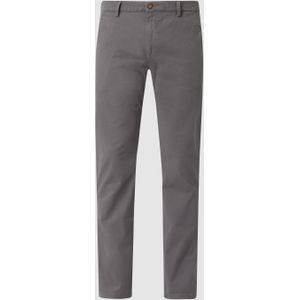 Modern fit chino van twill, model 'Bologna'