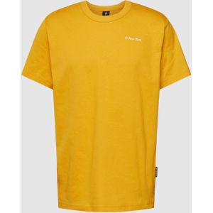 Loose fit T-shirt met labelprint