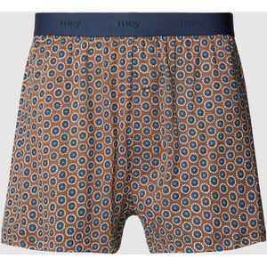 Boxershort met all-over motief, model 'ELEMENTS'