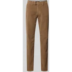 Regular fit corduroy broek met steekzakken, model 'JIM'