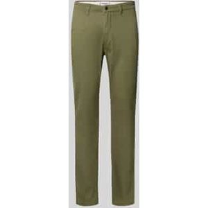 Slim fit broek met steekzakken, model 'MARCO'