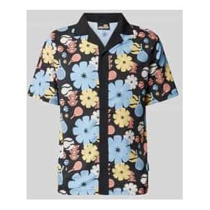 Regular fit vrijetijdsoverhemd met bloemenprint, model 'LUMI'