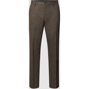 Pantalon in gemêleerde look