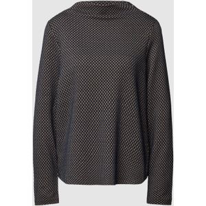 Pullover met all-over motief, model 'Gonni'