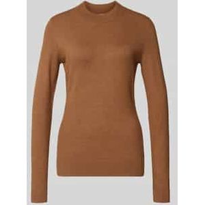 Gebreide pullover van viscosemix met ronde hals