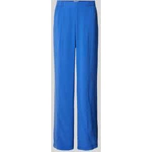 Wide fit stoffen broek met elastische band