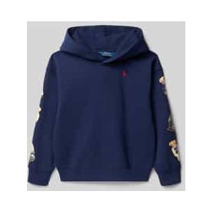 Regular fit hoodie met logoprint