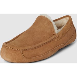 Mocassins van leer