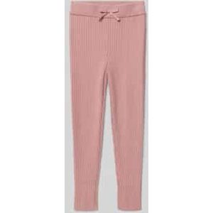 Slim fit legging met fijnrib