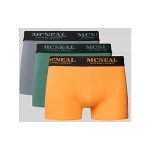 Boxershort met elastische band met logo in een set van 3 stuks