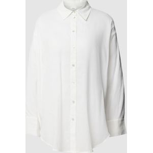 Overhemdblouse met knoopsluiting