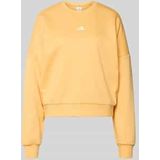 Sweatshirt met logo en ronde hals