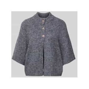 Gebreid jack met knoopsluiting, model 'Benutta'