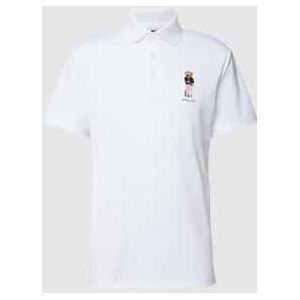 Poloshirt met labelstitching