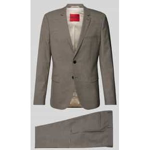 Extra slim fit 2-knoops colbert met structuurmotief, model 'Arti'
