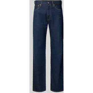 Wide fit jeans met 5-pocketmodel