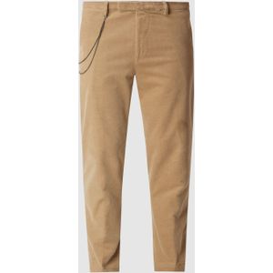 Tapered fit chino met stretch, model 'Cibeppe'