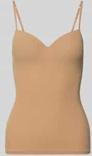 Onderhemd in 2-in-1-look, model 'Allure' - gewatteerd