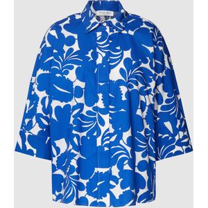 Blouse van katoen met all-over print