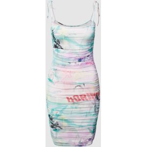 Mini-jurk met all-over motief, model 'GRAFFITI'