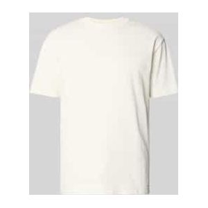 Regular fit T-shirt van katoen