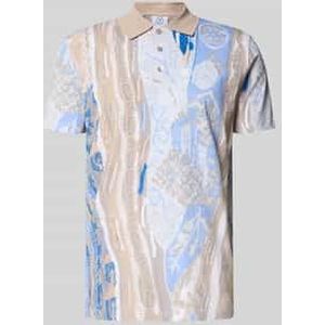 Regular fit poloshirt met korte knoopsluiting