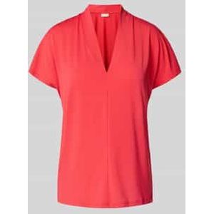 FREE/QUENT - Yrsa - Blouseshirt - Blauw - Materiaalmix met Stretch