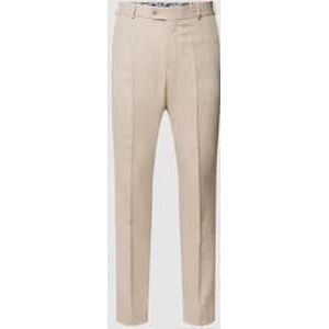 Pantalon met persplooien