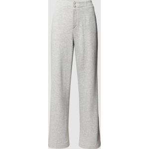 Sweatpants met steekzakken opzij