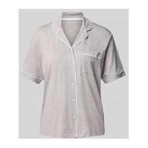 Pyjamabovendeel met knoopsluiting