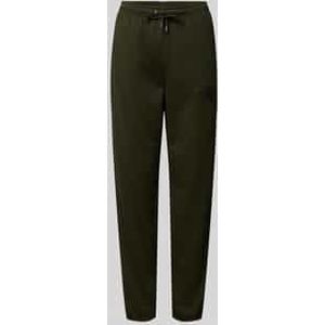 Sweatpants met logostitching