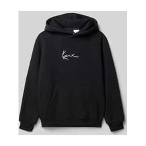 Karl Kani - Essential - Sweatshirt - Zwart - Capuchon