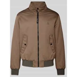 Harrington jack met opstaande kraag