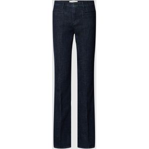 Flared jeans met paspelzakken, model 'SHAKIRA'