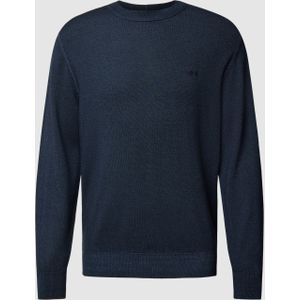 Gebreide pullover met labeldetail, model 'Astefe'