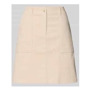Minirok met steekzakken, model 'Reah'