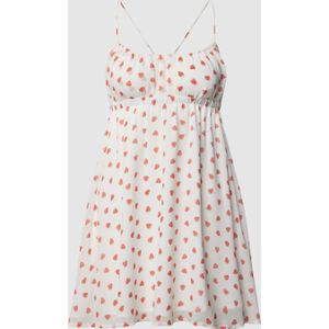Mini-jurk met all-over print