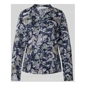 Overhemdblouse met knoopsluiting