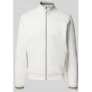 Sweatjack met opstaande kraag