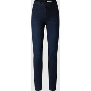 Skinny fit high waist jeans met stretch, model 'Callie'