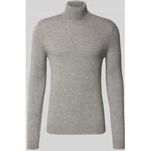 Regular fit coltrui van wolmix met kasjmier