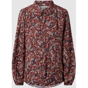 Blouse met bloemenmotief, model 'Frisa'