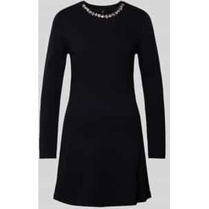 Onlmilla - Midi-jurk - Gebreide Jurk - Lange Mouwen - Glitterdetail