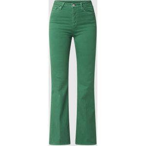 Flared cut high waist jeans met stretch, model 'Willa'