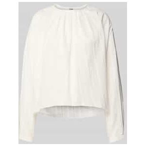 Blouseshirt met plooien, model 'SEETHA'