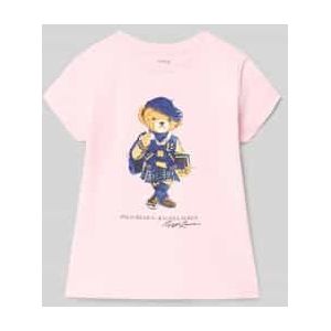 Polo Ralph Lauren Kids - T-shirt - Motiefprint - Ronde Hals