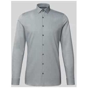 OLYMP - No. Six 24/Seven - Overhemd - Lindegroen - Super Slim - Modern Kent