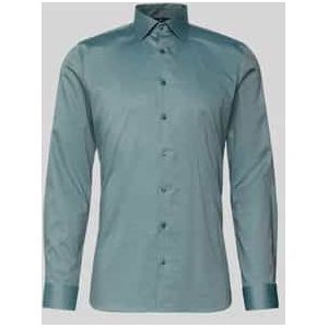 OLYMP - No. Six - Overhemd - Groen - Super Slim Fit - New York Kent